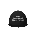 DRUM KILLER MAKE DRUMMERS GREAT AGAIN BLACK CAP