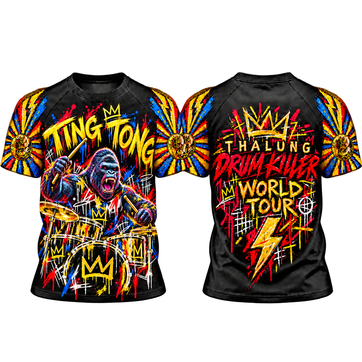THALUNG TONG TONG DRUMMING THE MUSIC FESTIVAL T-SHIRT
