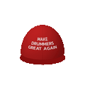 DRUM KILLER MAKE DRUMMERS GREAT AGAIN RED CAP