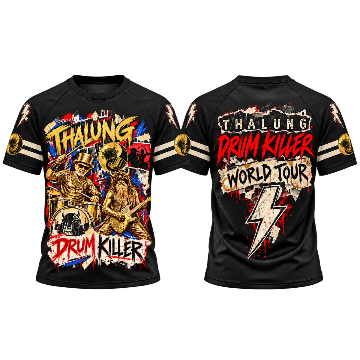 THALUNG GRUNGEY GRUNGE T-Shirt