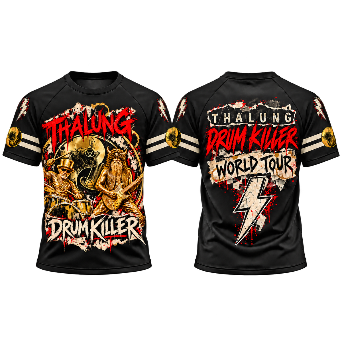 THALUNG WALL PAPER GRUNGE T-Shirt