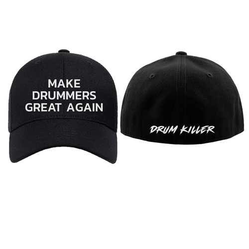 DRUM KILLER MAKE DRUMMERS GREAT AGAIN BLACK CAP