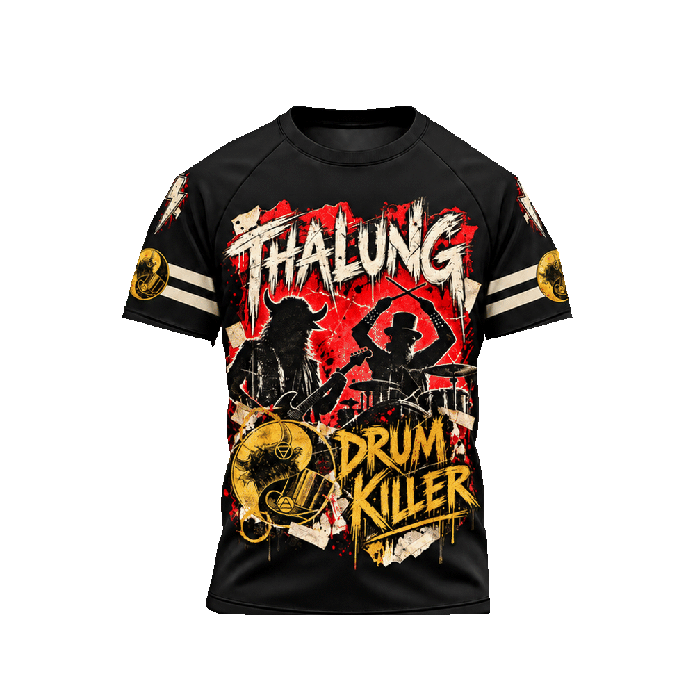 THALUNG GHOSTLY GRUNGE T-Shirt