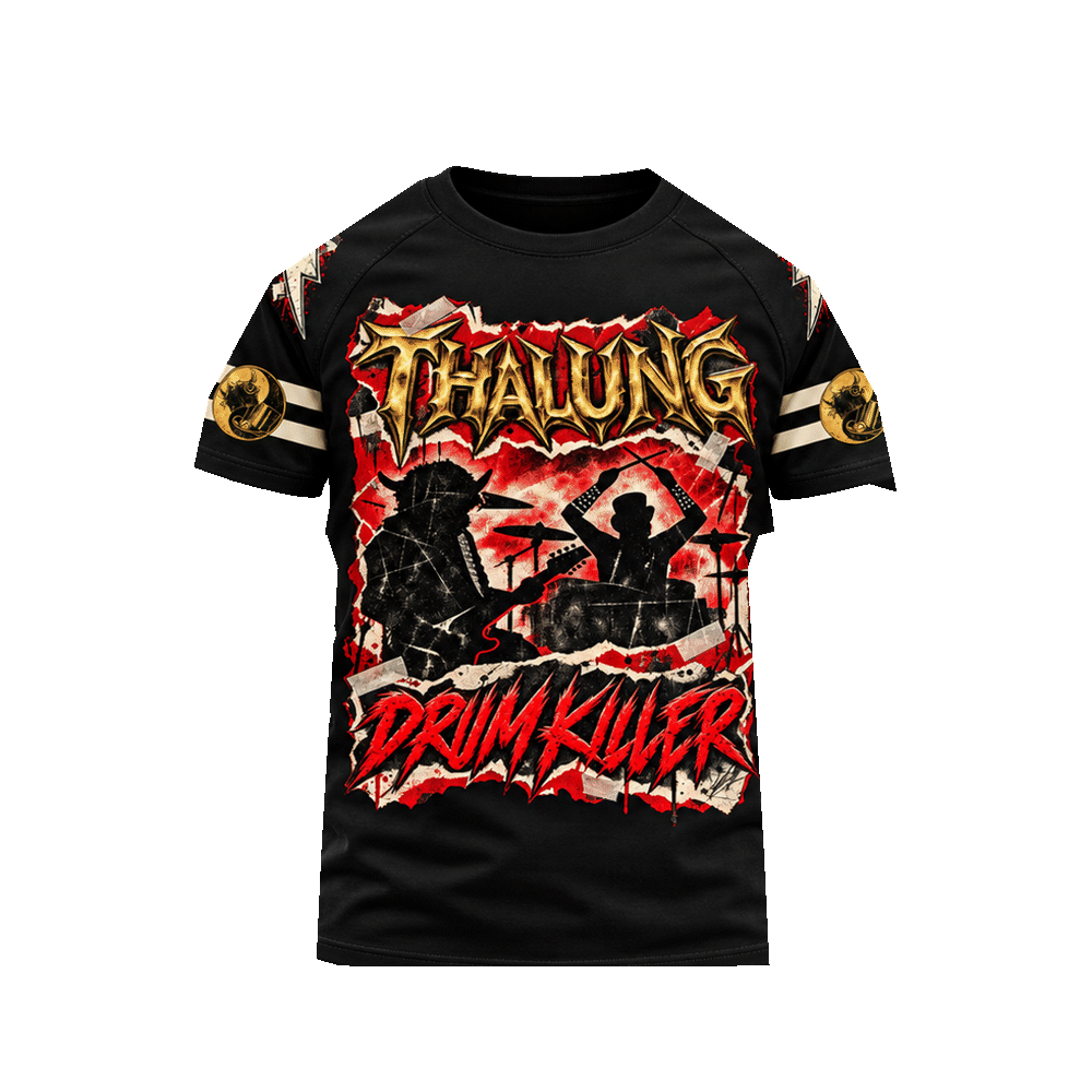 THALUNG STAMP GRUNGE T-Shirt