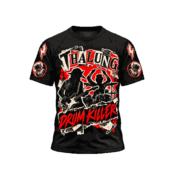THALUNG DRUM KILLER BLAST PUNK T-SHIRT