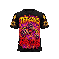 THALUNG DRUM KILLER PURPLE HAZE TONG PSYCHEDELIC T-SHIRT