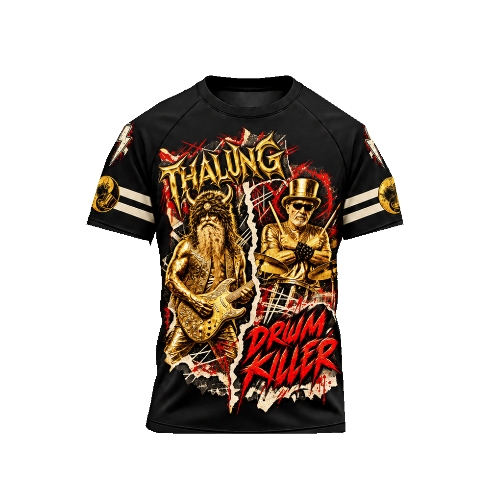 THALUNG SPLIT SCREEN GRUNGE T-Shirt