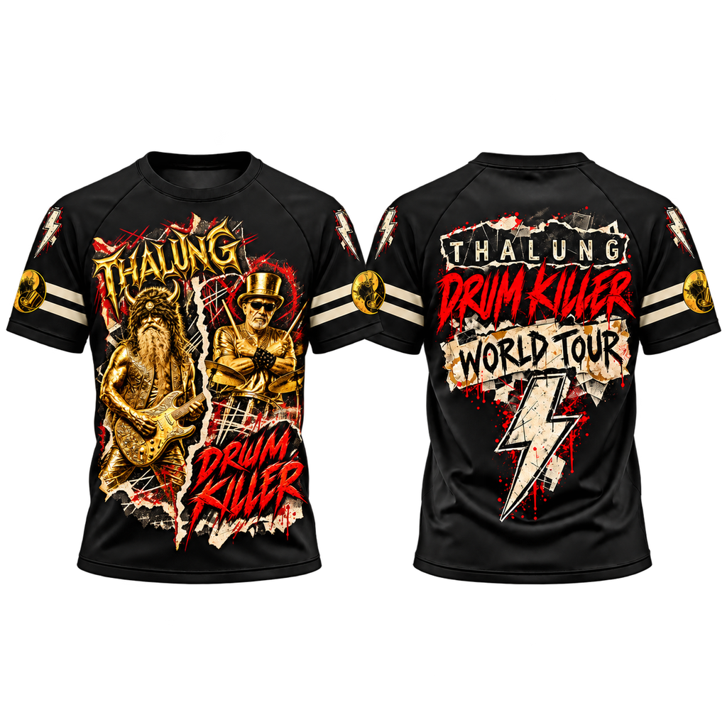 THALUNG SPLIT SCREEN GRUNGE T-Shirt