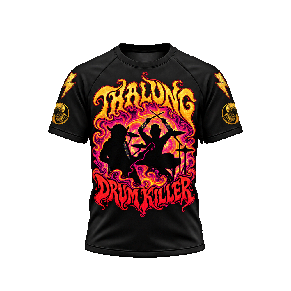 THALUNG DRUM KILLER PSYCHEDELIC T-SHIRT
