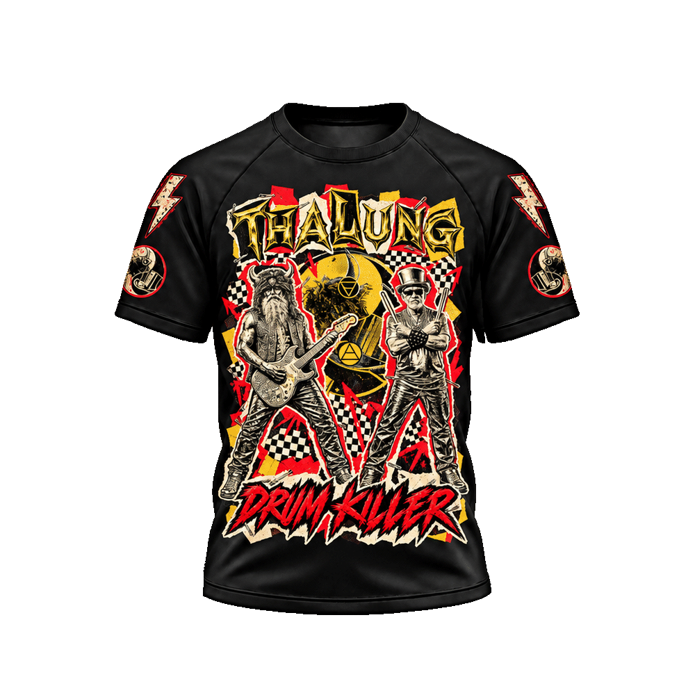 THALUNG DRUM KILLER PUNK T-SHIRT