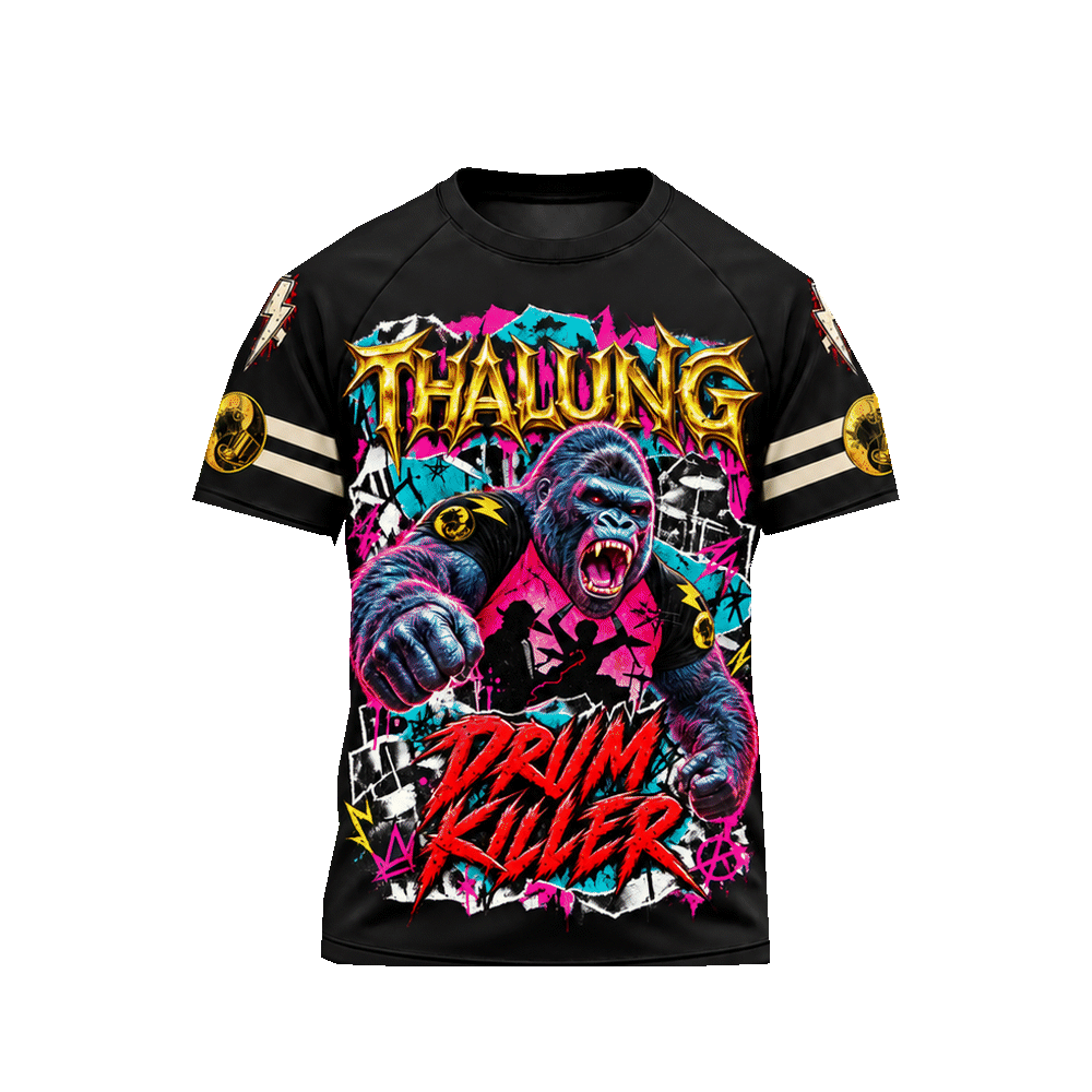 THALUNG TING TONG POWER GRUNGE T-Shirt
