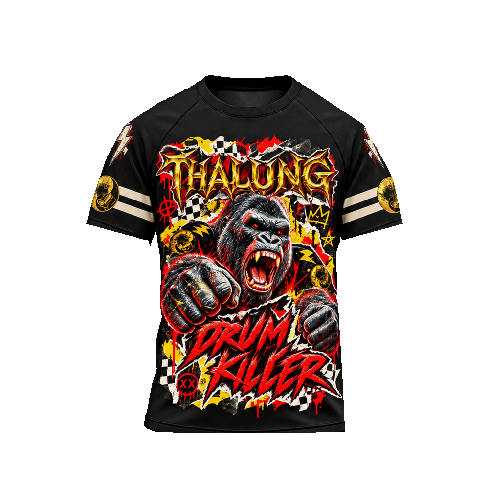 THALUNG TING TONG PUNCH GRUNGE T-Shirt