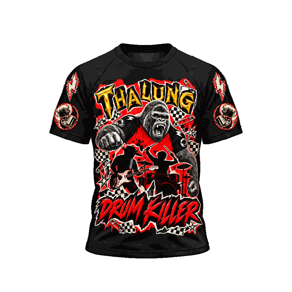 THALUNG DRUM KILLER TONG VISCOUS PUNK T-SHIRT
