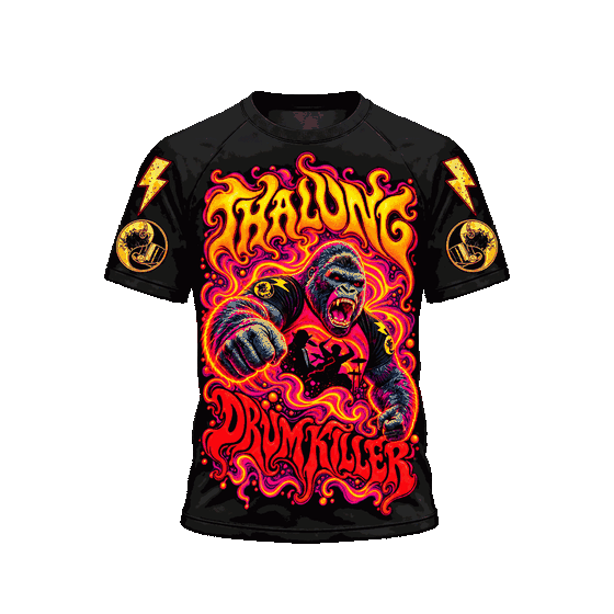 THALUNG DRUM KILLER TRIP TONG PSYCHEDELIC T-SHIRT