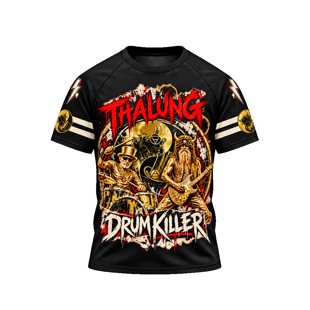 THALUNG WALL PAPER GRUNGE T-Shirt