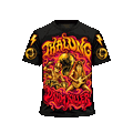 THALUNG DRUM KILLER WARP SPEED PSYCHEDELIC T-SHIRT